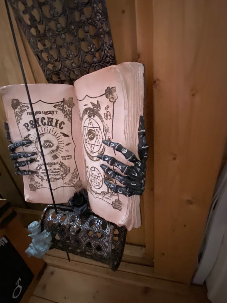 Gothic psychic Nemesis now spell book and stand 