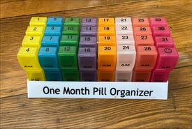 Pill organiser (used)