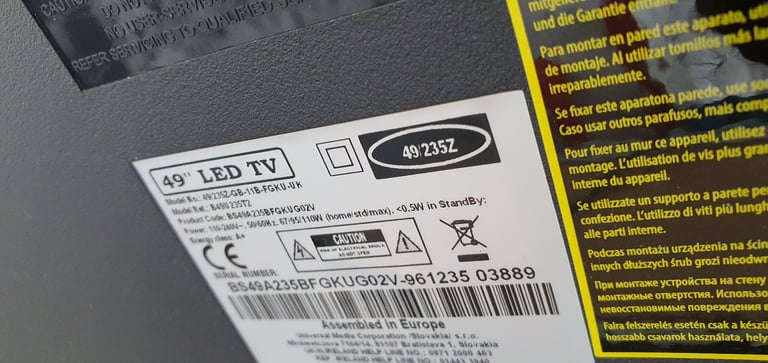 Blaupunkt tv 49 inch led 