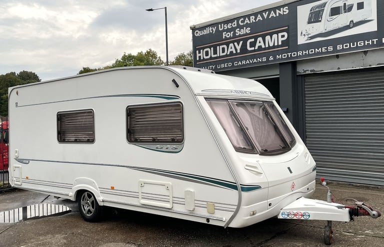 image for 2005 ABBEY VOGUE GTS 416 4 BERTH CARAVAN, END BATHROOM WITH MOTOR MOVER & AWNING