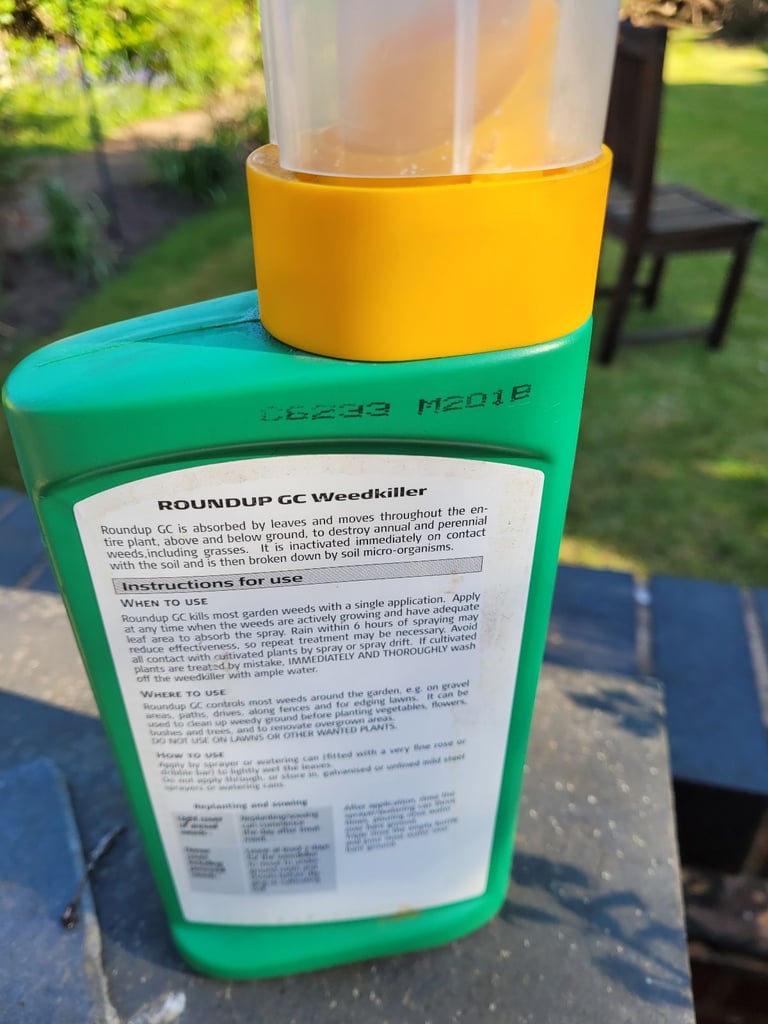 ROUNDUP LIQUID CONCENTRATE 550ML DOES 540m2