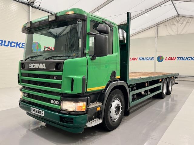 Scania P94 260 6x2 10 Tyre Flatbed Manual