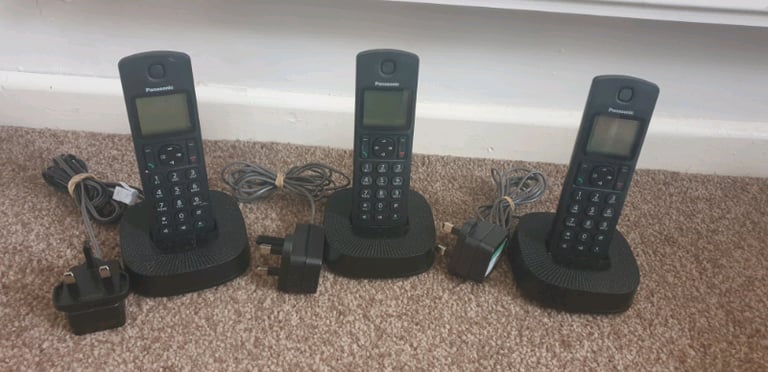 Panasonic Triple Cordless Telephone KX-TGC310E DECT Wireless | in  Willenhall, West Midlands | Gumtree