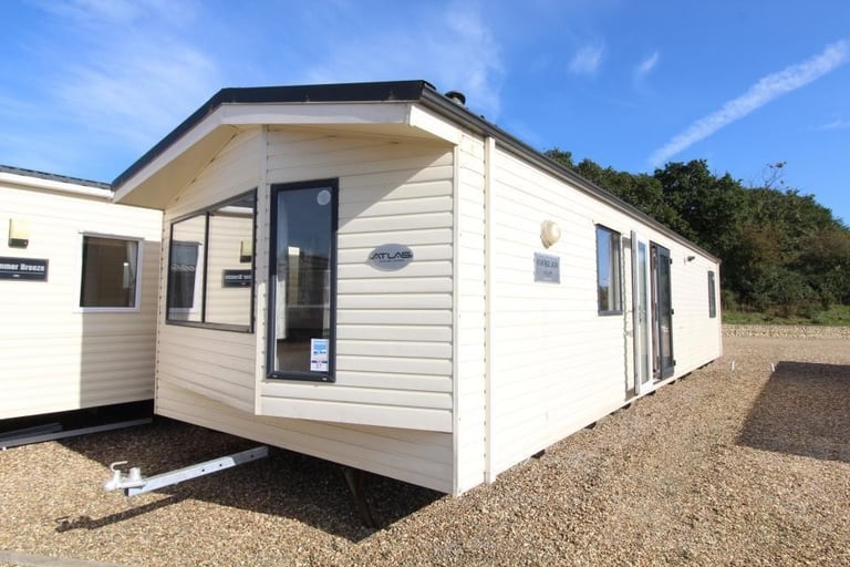 Static Caravan Mobile Home Atlas Everglade 38x12ft 2 Beds SC9082