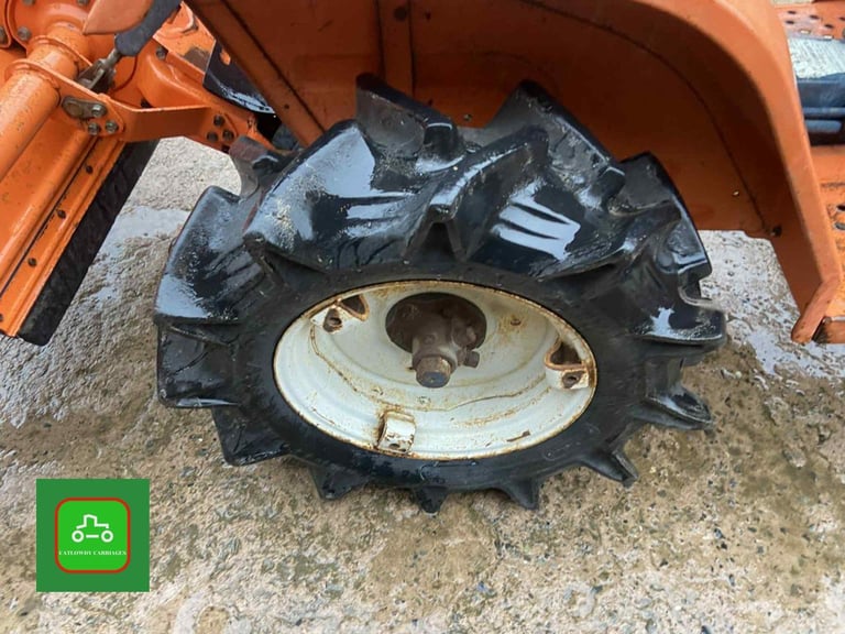 KUBOTA B1400 4X4 COMPACT TRACTOR & ROTOVATOR ALL WORKING WELL SEE VIDEO