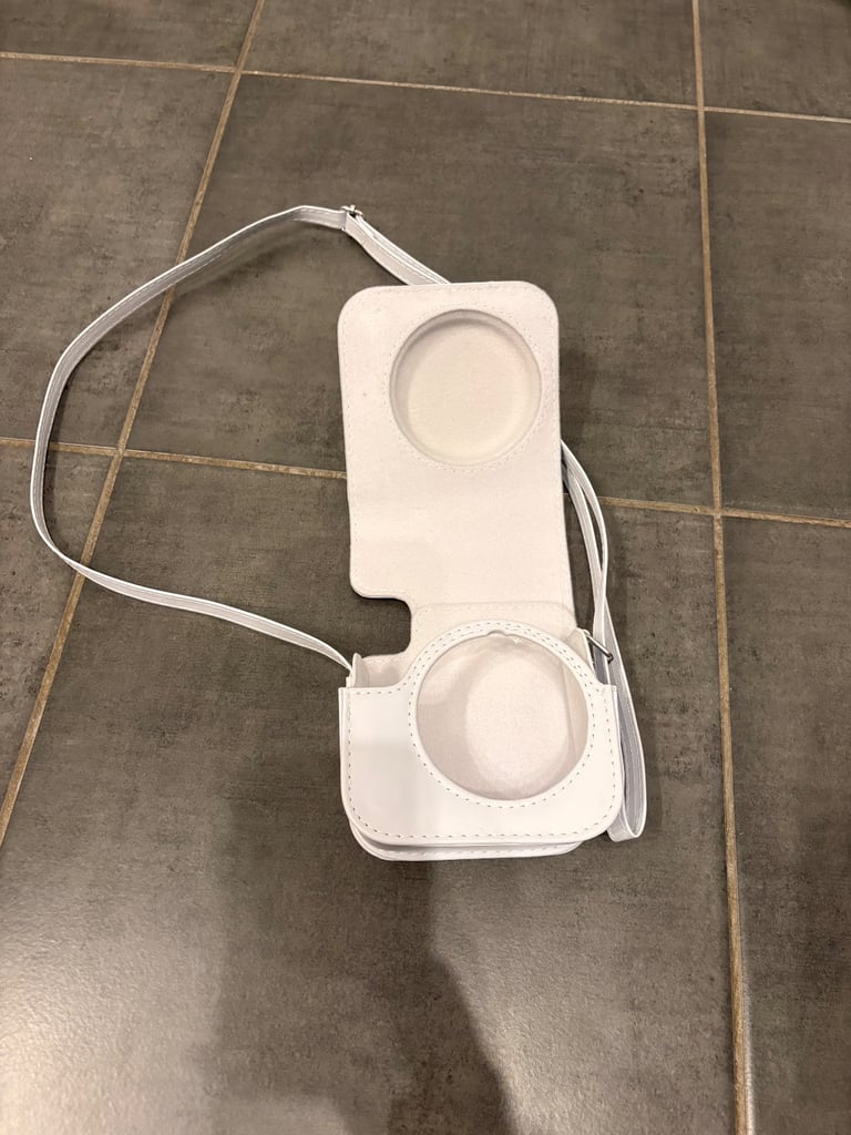 Amazing condition light blue camera case for instax mini