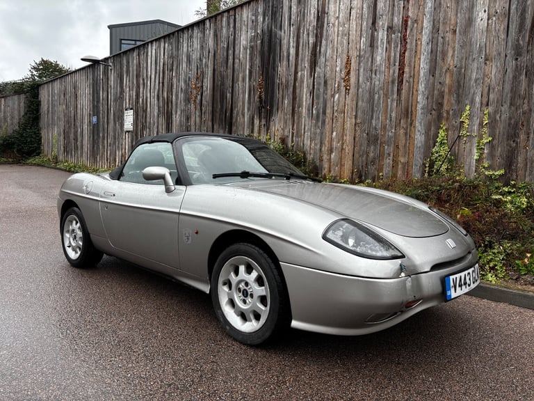 FIAT BARCHETTA 1.8 16V LEFT HAND DRIVE 1999 V IN SILVER