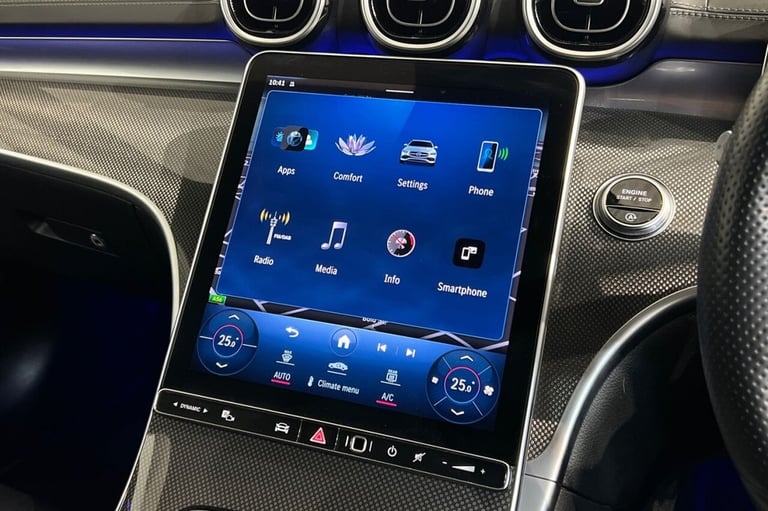 2022 72 MERCEDES-BENZ C-CLASS 2.0 C300DH MHEV AMG LINE ESTATE 5DR DIESEL HYBRID 