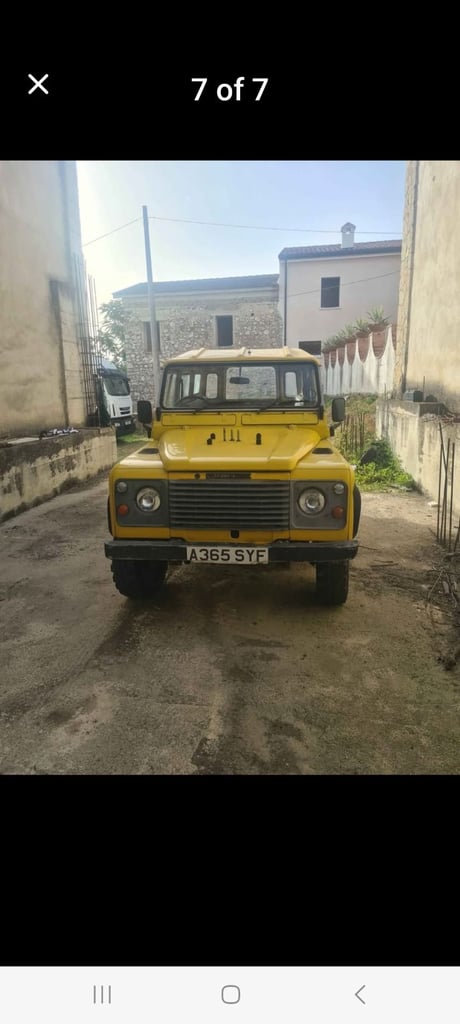 Land Rover, 110" - 4 CYL FC, 1984, 2286 (cc)