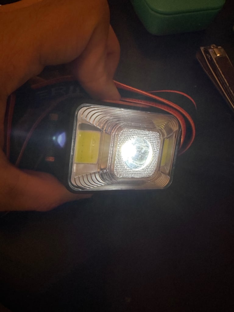 Omeril LED headlamp for trekking