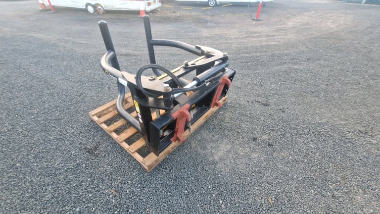 Tractor front loader hydraulic flexigrip bale lifter stacker trima 