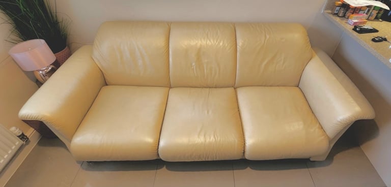 image for 3 seater leather sofa 