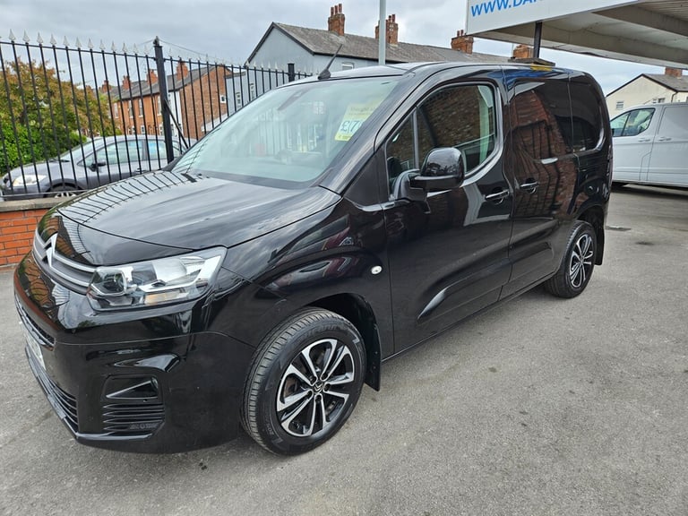2019 Citroen Berlingo 1000 DRIVER M BLUEHDI S/S( Satnav)Black Panel Van Diesel Manual