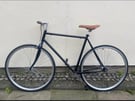 Hackney Cycles Unisex Single Speed Bike Black Bicycle Fresh Condition