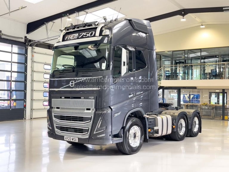 Volvo FH750 6x4 120t 3.2wb hub reduction double drive,i shift engine brake