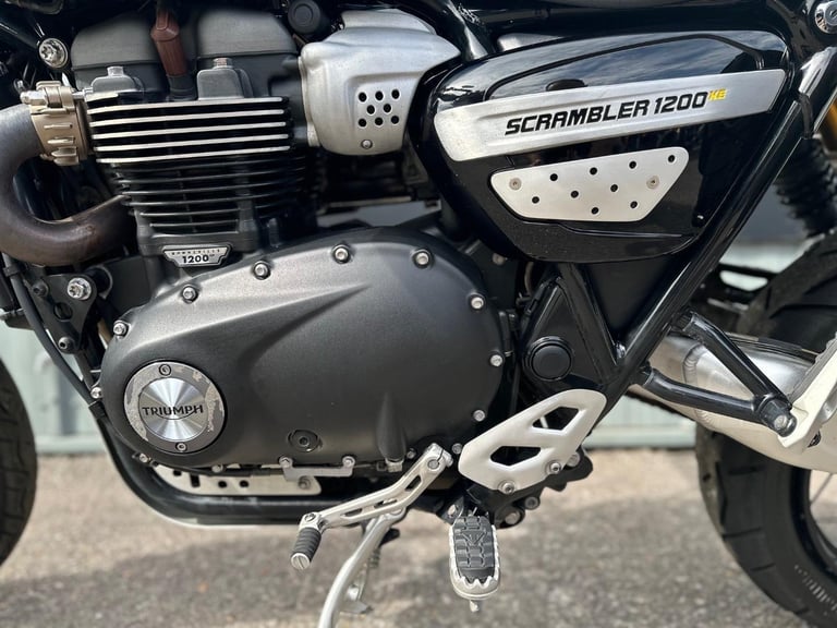 2021/21 Triumph Scrambler 1200 XE One Owner Motorcycle 