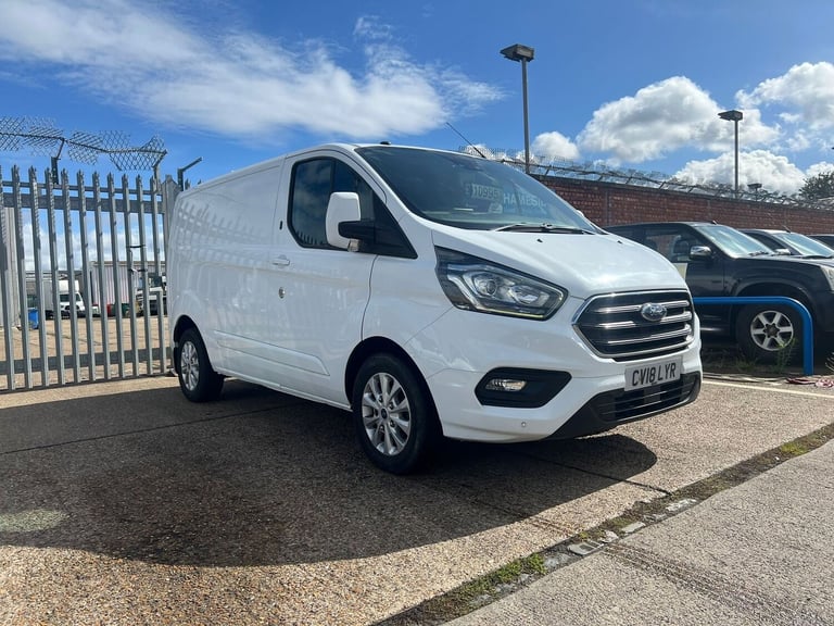 2018 Ford Transit Custom 2.0L 300 Limited Diesel Manual Euro 6 ( 128 bhp).  NO VAT LCV Diesel Manual
