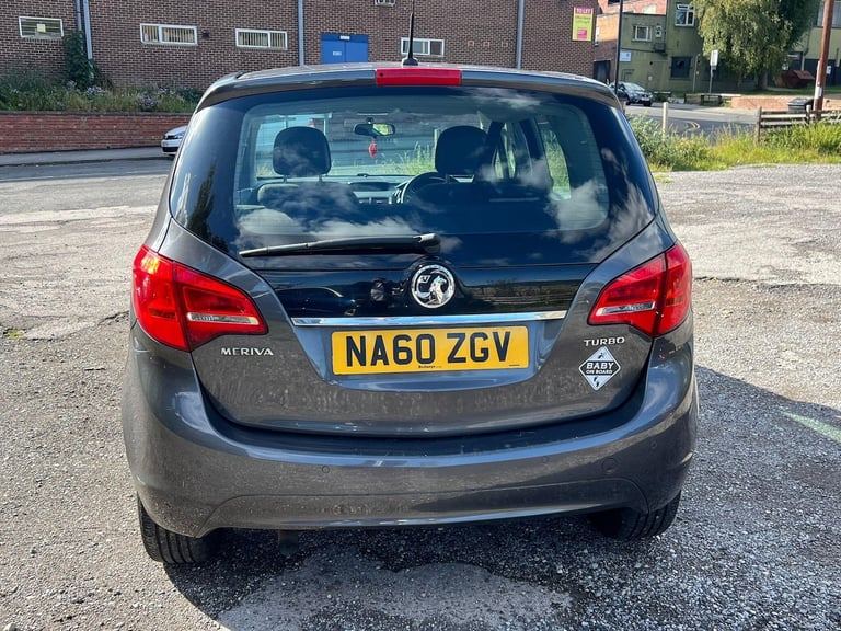 2010 Vauxhall Meriva 1.4T 16V Exclusiv Euro 5 5dr MPV Petrol Manual