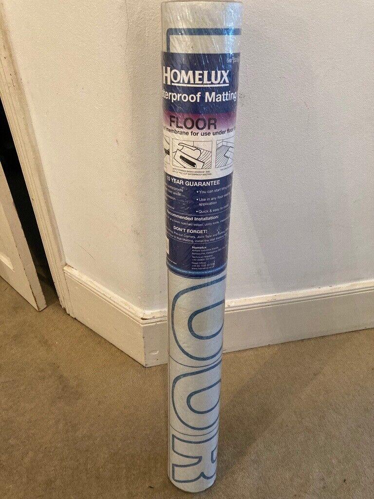 Homelux Waterproof Floor matting for underfloor tiles 5msq