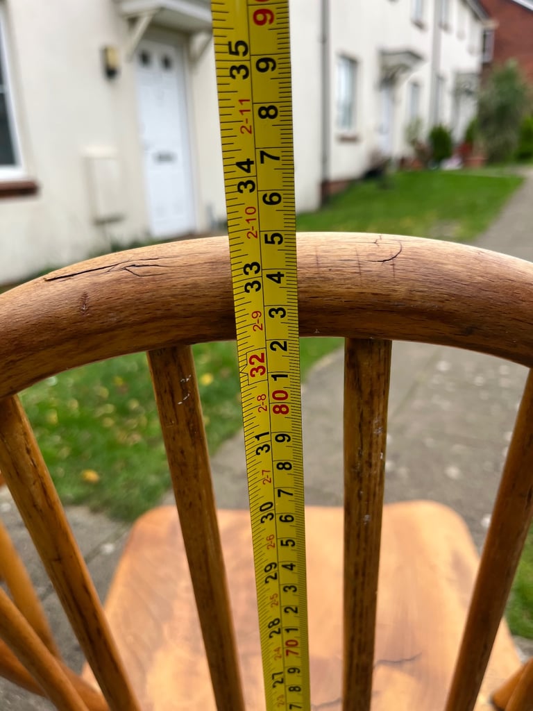 Pair of Ercol Windsor dining chairs (delivery available)