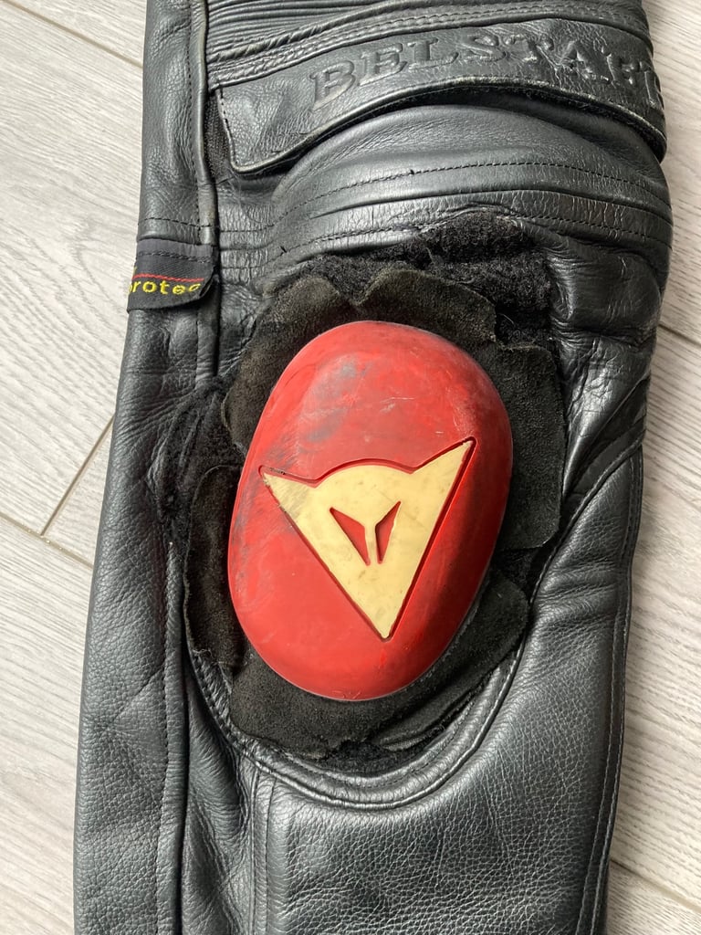 Belstaff Leather Motorcycle Trousers