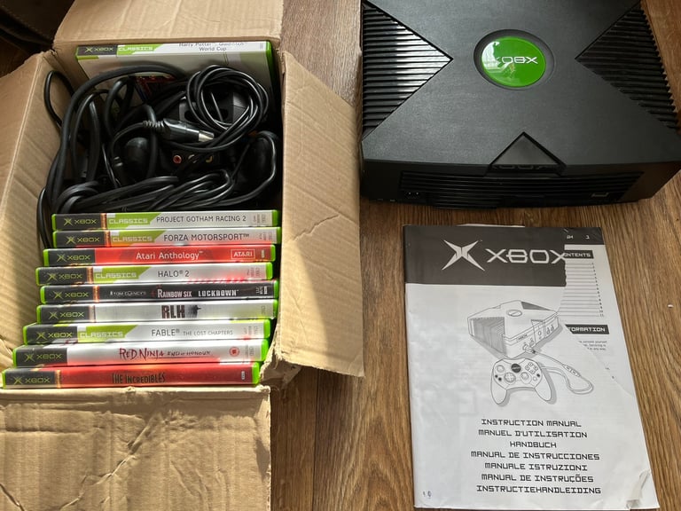 Original Xbox console bundle