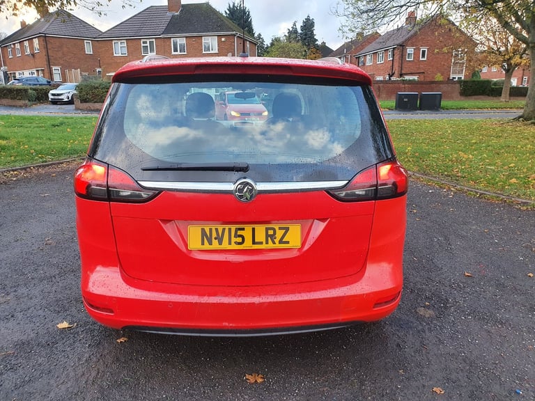 Vauxhall zafira tourer sri 2.0 cdti 2015 15 reg 7 seater 6 speed fsh mot 2026 runs great 