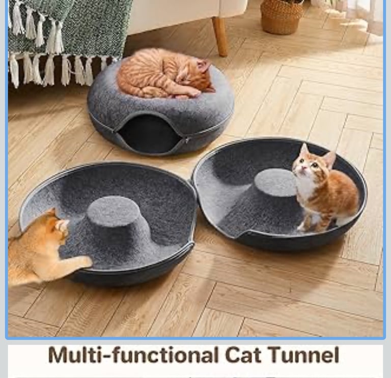 Cat tunnel bed 