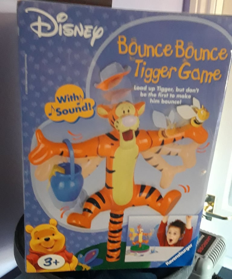 image for Bounce Bounce Tigger Game by Ravensburger. Unopened, unused. 