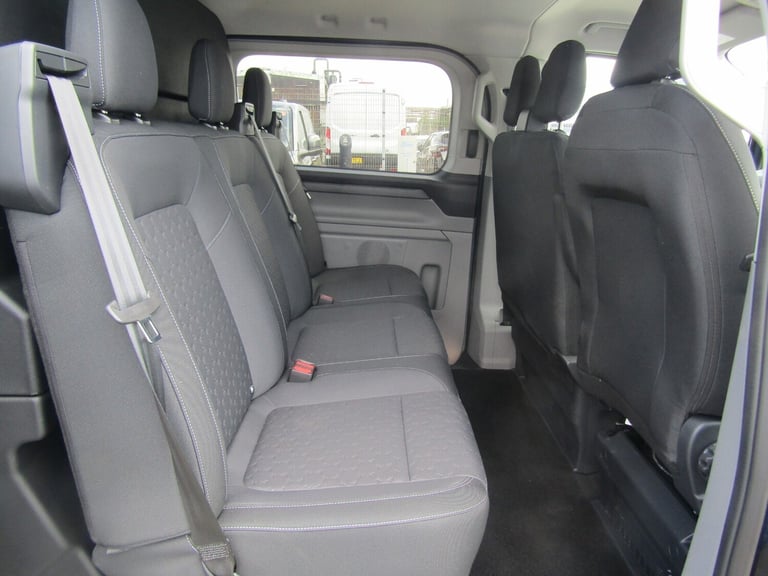 2024 Ford Transit Custom 2.0D EcoBlue 136ps H1 Double Cab Van Limited - SAVE  VS NEW LIST Crew Bu...