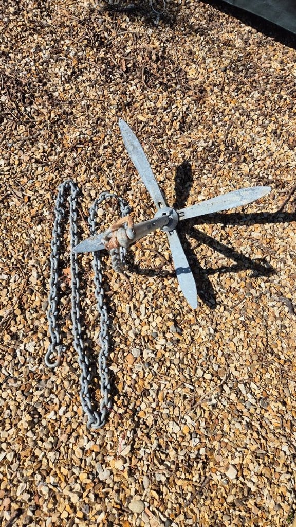 image for Anchor Folding 15kg with 3m chain