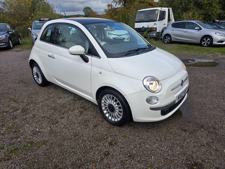 2012 Fiat 500 1.2 Lounge Dualogic Euro 4 3dr HATCHBACK Petrol Automatic