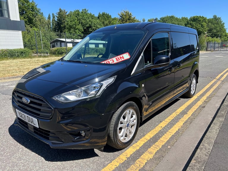 Ford Transit Connect ( LIMITED ) 240 L2 LWB panel van IN GLEAMING BLACK  euro 6 