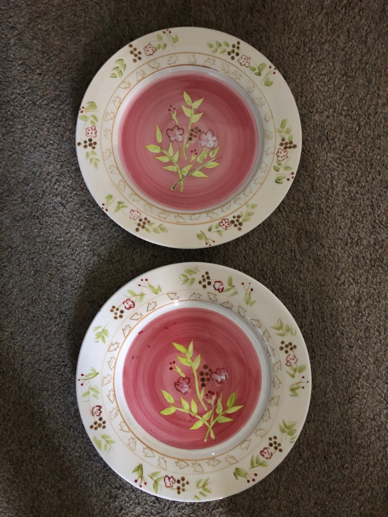 image for New dinner plates by Chuchill x 2