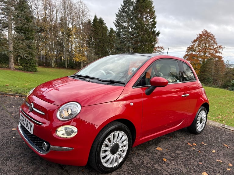2017 Fiat 500 1.2 Lounge 3dr HATCHBACK Petrol Manual