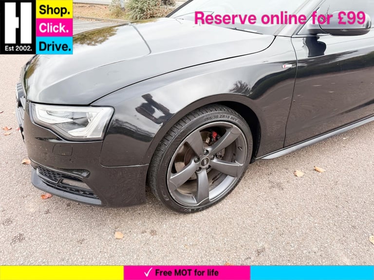 2013 Audi A5 2.0 TDI Black Edition Coupe 2dr Diesel Manual Euro 5 (s/s) (177 ps) COUPE Diesel Manual
