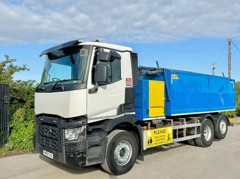 image for 2019 RENAULT VOLVO C380 TWIN CHAMBER 3 CHUTE HOTBOX TIPPER AIR-CON 26T EURO-6   