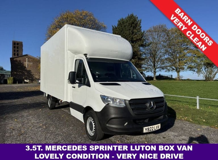 2022 Mercedes-Benz Sprinter 2.0 315Cdi 3.5t. Lwb Progressive Luton Box Van Euro 6 150ps Luton Van...