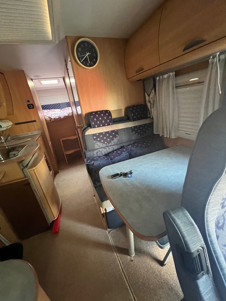 The burstner elegance 6.9 motorhome lovely condition  + £3000 of accessories 
