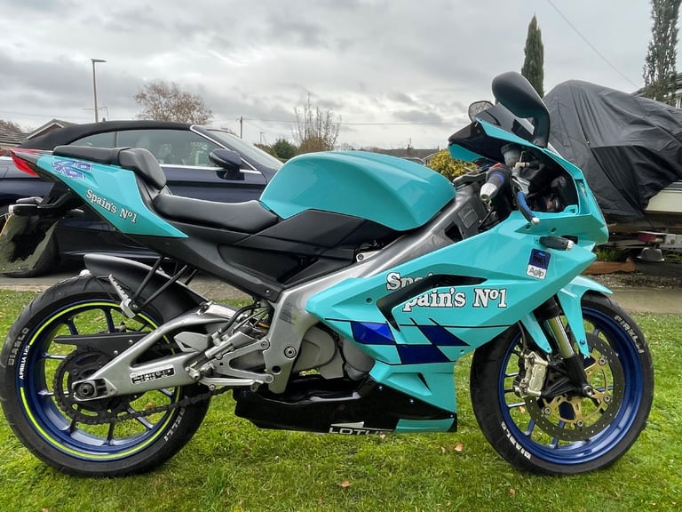 Aprilia RS 125, Spains no 1 Blue Ltd Edition, 12 months mot, Serviced & Top end rebuild 