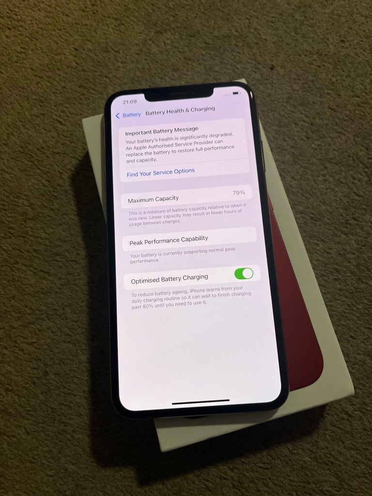 Apple iPhone XS Max.   Rose gold.  Xs max 