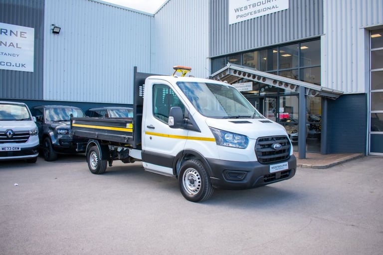 image for 2022 72 FORD TRANSIT 2.0 350 ECOBLUE HD LEADER SINGLE CAB TIPPER 2DR DIESEL MANU