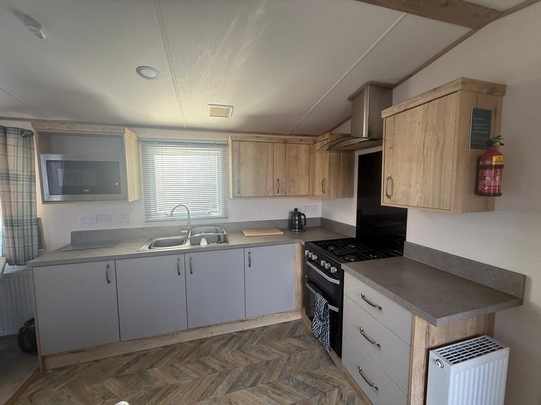 OFF SITE static caravan Scotland double glazed & heated 2 bed ABI Blenheim 39x12