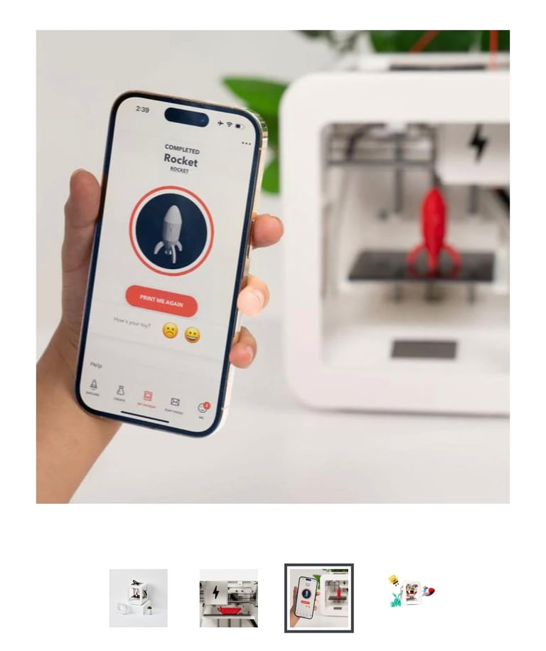 TOYBOX Alpha Two 3d printer 