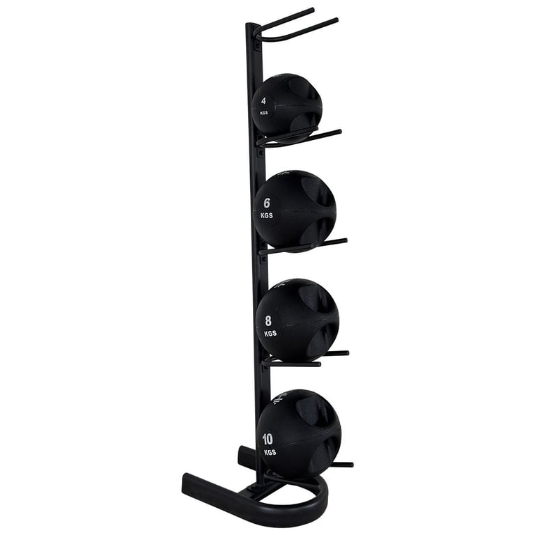 Vertical 5 Medicine Ball Storage Rack - Weights Gym