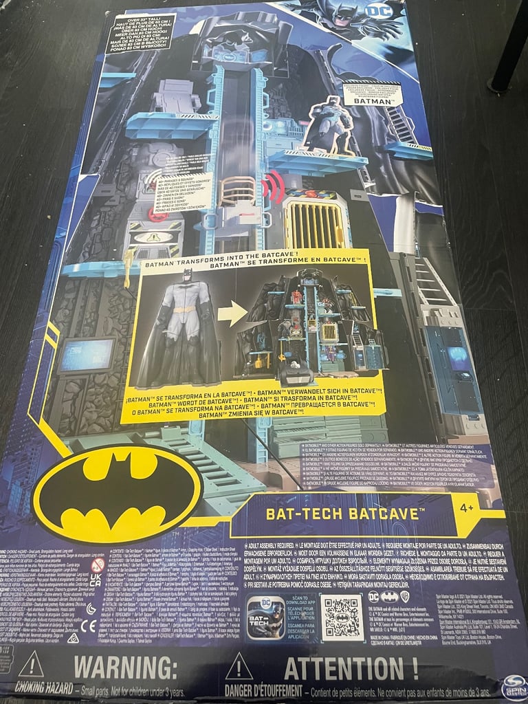 image for Large 33” Batman transforms to batcave