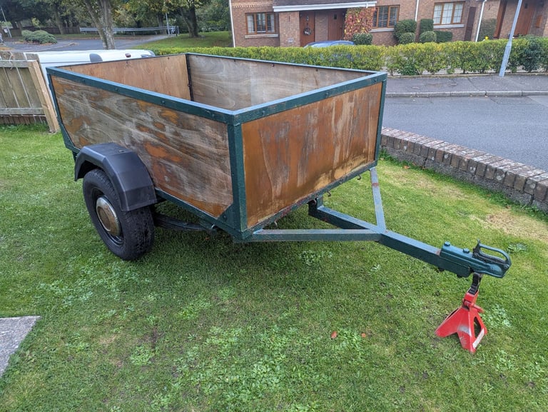 6ft x 4ft car trailer (garden, quad, firewood)