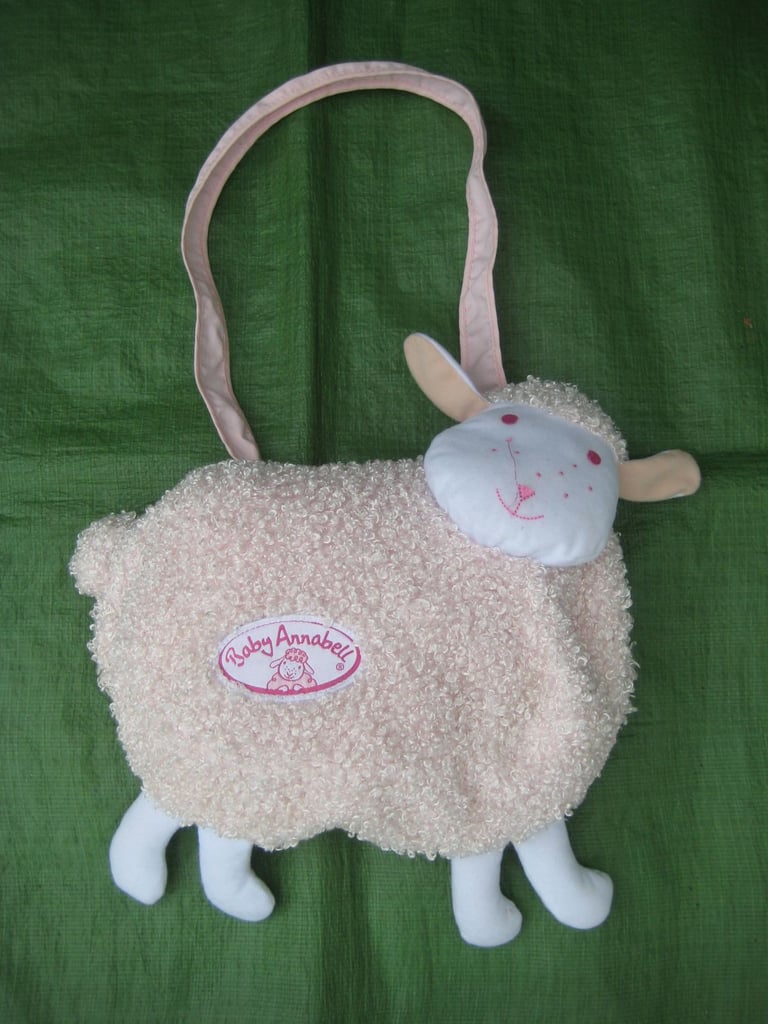 image for Zapf Creation Baby Annabel Sheep Play or Pyjama Bag for £3.00