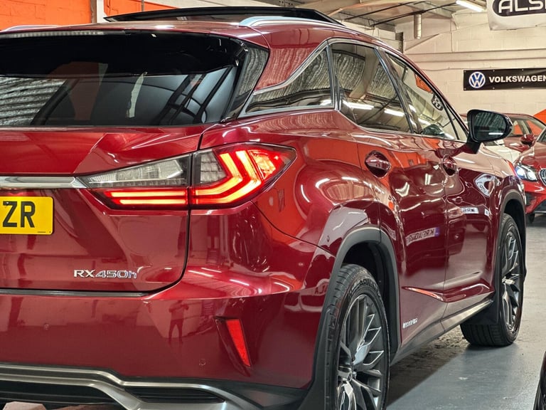 2016 Lexus RX 3.5 450h V6 F Sport CVT 4WD Euro 6 (s/s) 5dr ESTATE Petrol/Electric Hybrid Automatic