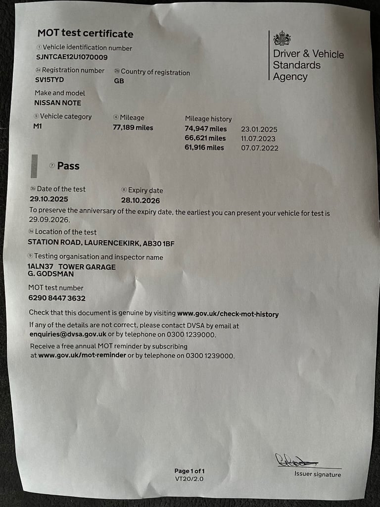 Nissan, NOTE, MPV, 2015, Manual, 1461 (cc), 5 doors